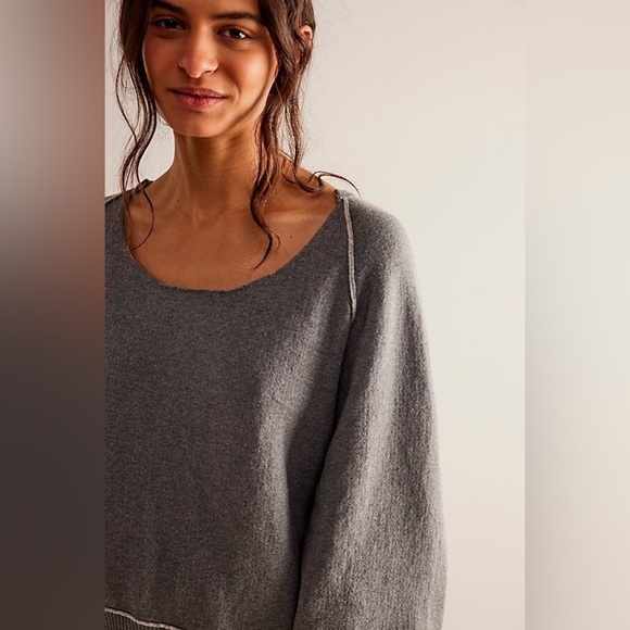 Free People Tops | Free People We The Free Midnight Pullover in grey Size: S - Picture 5 of 13
